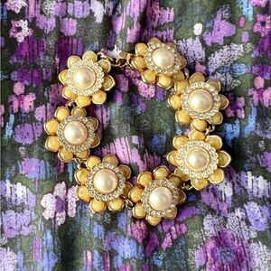 Kate Spade Sweet Zinnia Floral Bracelet